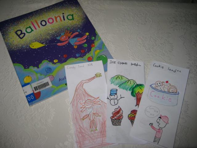 balloonia and the kids' travel brochures